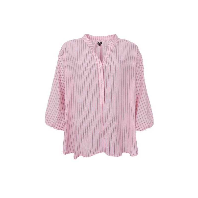 BCKENDALL blouse, rosa eller lys blå