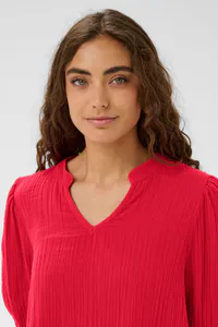 Hovedbilde CUtala Elina SS Blouse - Racing Red