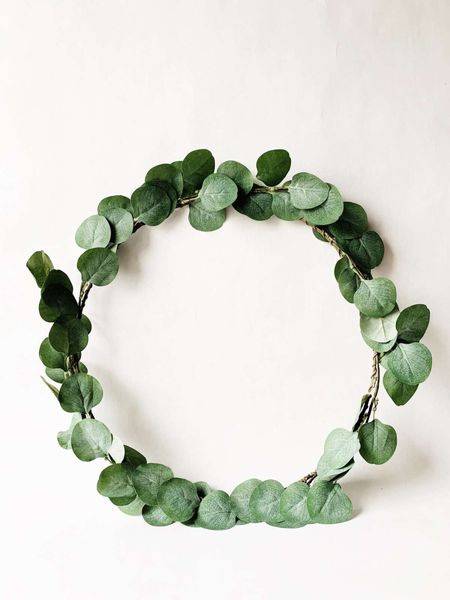 Krans med blader 50 cm 