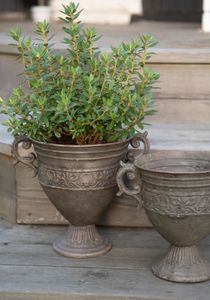 Hovedbilde Krukke p&aring; fot – metall