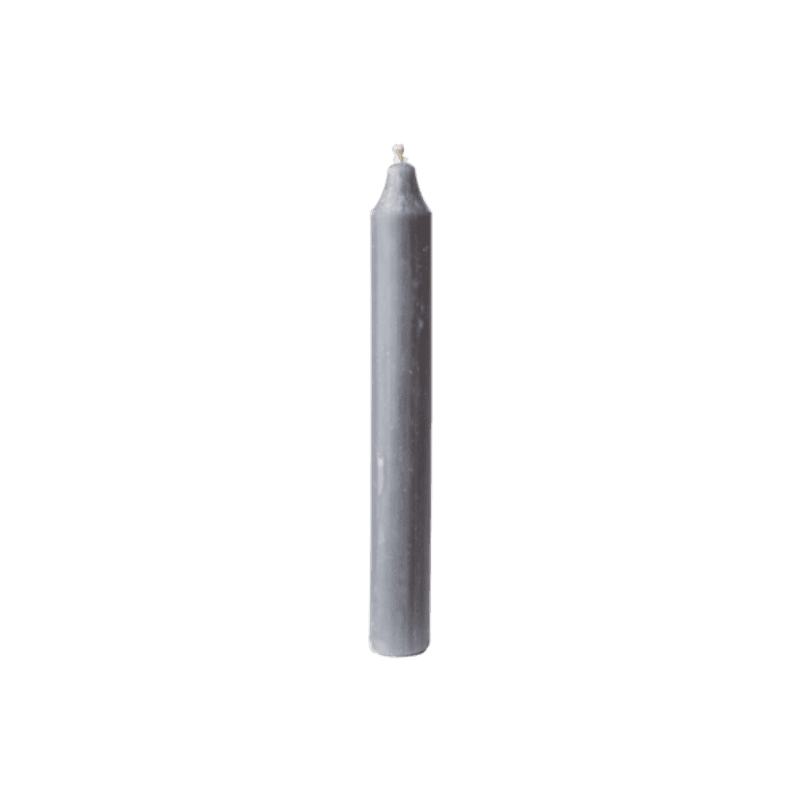 Korte rustikklys 18 cm, grå