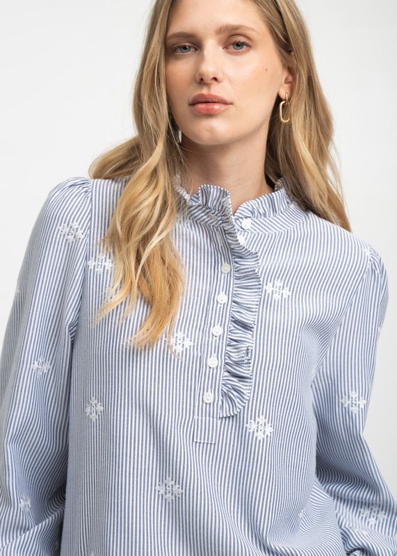Rina striped blouse