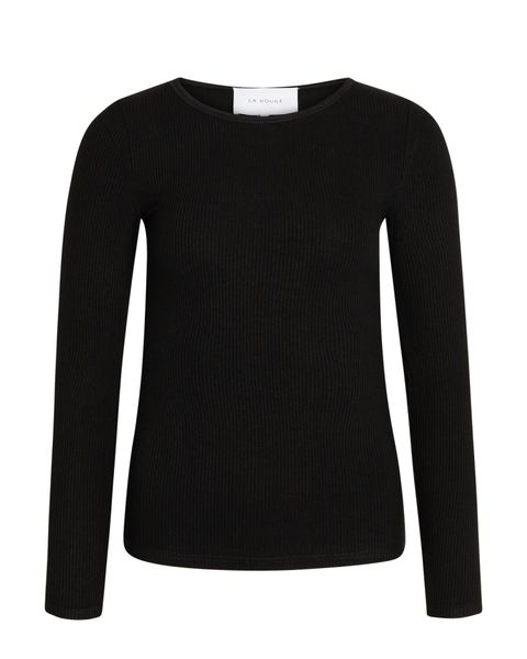 Lisa langermet t-shirt, svart