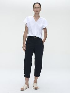 Hovedbilde Corien bukse sort, kort og smal 