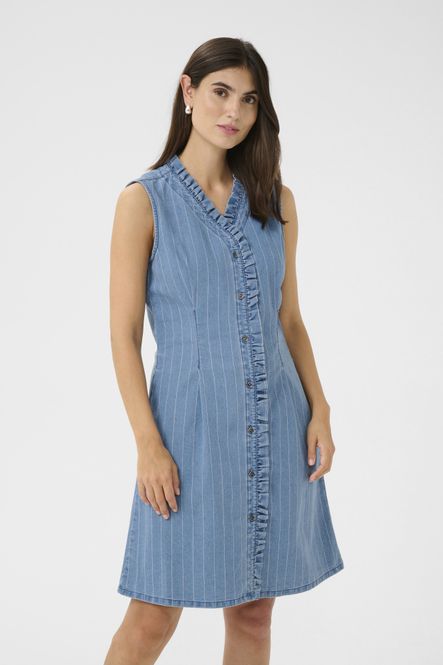 Hovedbilde CUrenny Dress – Light Blue Denim