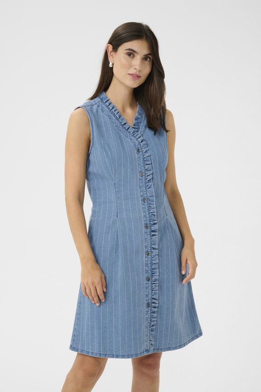 CUrenny Dress – Light Blue Denim