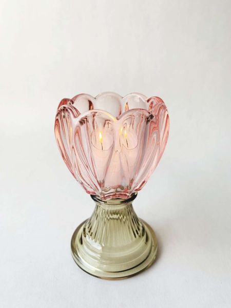 Lysglass Ruby 8×12 cm rosa