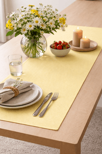 Hovedbilde L&oslash;per Oda - gul 35x100 cm