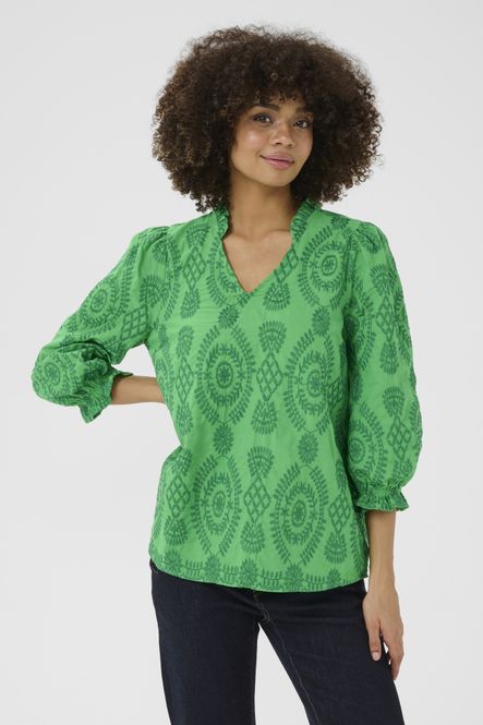 Hovedbilde CUtia Bluse – Green