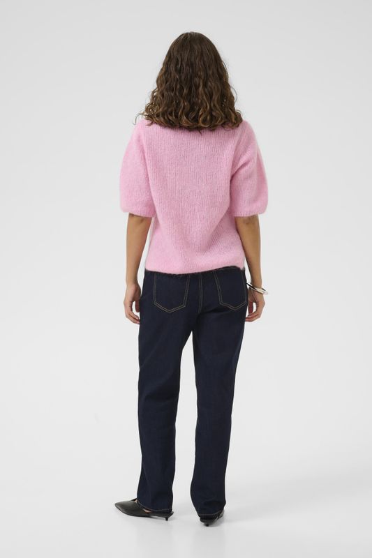CUcemilie SS Pullover – Lys rosa melert