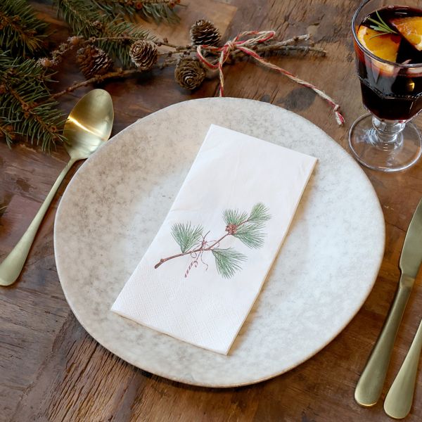 Serviett med julemotiv 