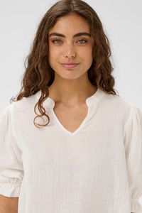 Hovedbilde CUtala Elina SS Blouse - Spring Gardenia - White