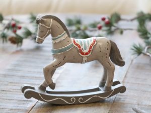 Hovedbilde Vintage gyngehest gr&aring;