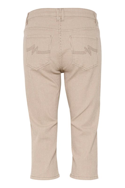 CUmilky Capri Pants – Dune/White Stripe