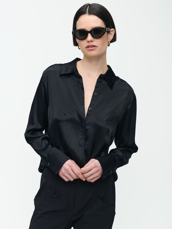 Bluse Sofi sort, viskose