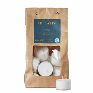 Hovedbilde Telys 100% Stearin – 15 stk