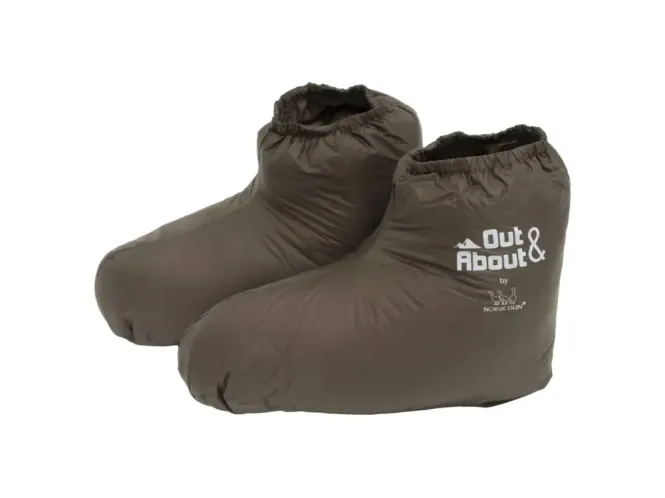 Hovedbilde Out&About Dunsokk by Norsk Dun Onesize Brun