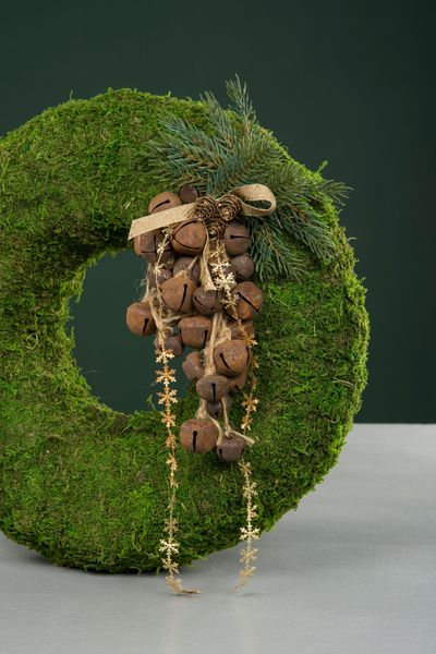 Bjelleknippe – rust 33 cm