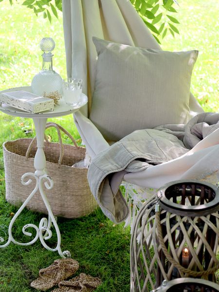 Serviettholder - antique cream