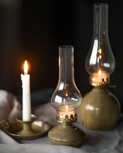 Lampe/telys lampe, Ariana sennep